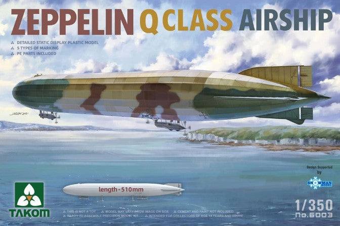 Takom 1/350 Zeppelin Q Class Airship 06003