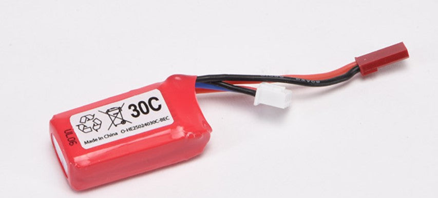 Hi-Energy 2S 240mAh 30C Li-Po - BEC Connector