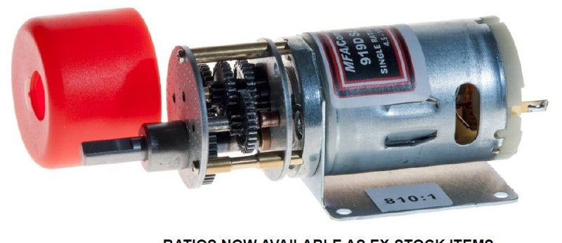 MFA 919D301 Series Single Ratio Motor/gearbox 30:1