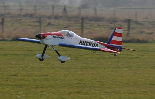 Max Thrust Pro-Built Balsa Ruckus Kit CHIPPY - Can be finished for IC or Electric