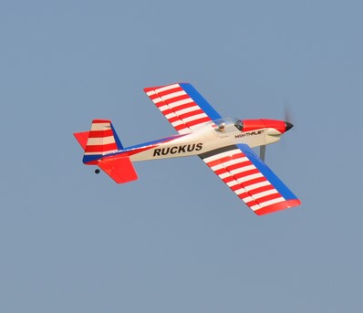 Max Thrust Pro-Built Balsa Ruckus Kit CHIPPY - Can be finished for IC or Electric