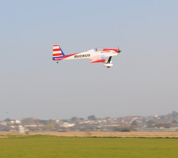 Max Thrust Pro-Built Balsa Ruckus Kit CHIPPY - Can be finished for IC or Electric