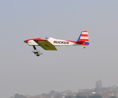 Max Thrust Pro-Built Balsa Ruckus Kit CHIPPY - Can be finished for IC or Electric