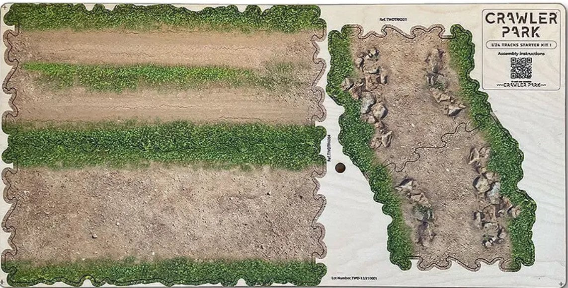 TOYSWD STARTER KIT CIRCUIT RC CRAWLER PARK 1/24