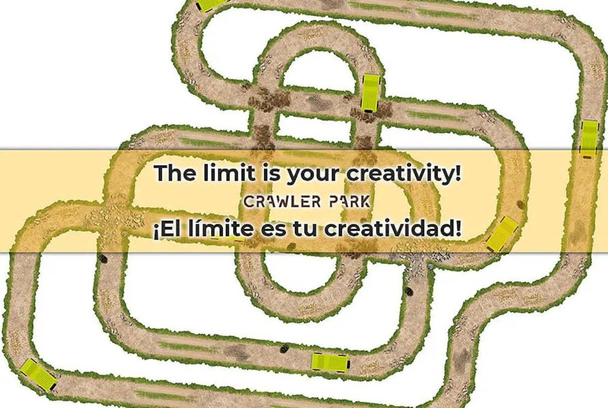 TOYSWD STARTER KIT CIRCUIT RC CRAWLER PARK 1/24