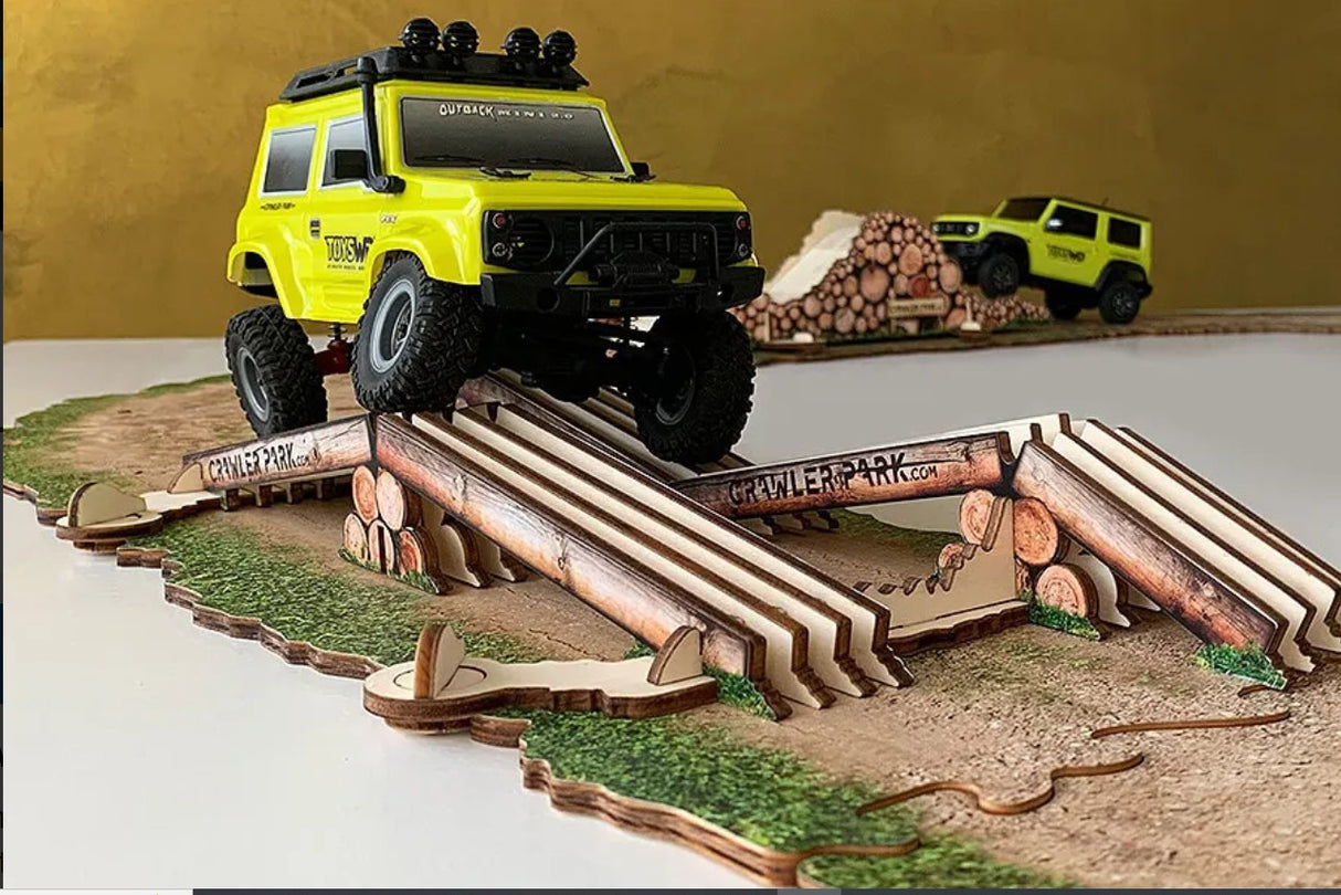 TOYSWD STARTER KIT CIRCUIT RC CRAWLER PARK 1/24