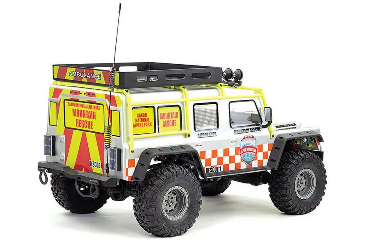 FTX KANYON 4X4 MOUNTAIN RESCUE 2-SPEED Ready To Run 1:10 XL CRAWLER