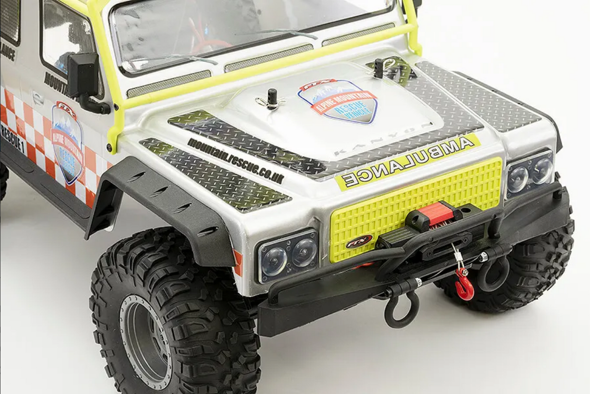 FTX KANYON 4X4 MOUNTAIN RESCUE 2-SPEED Ready To Run 1:10 XL CRAWLER