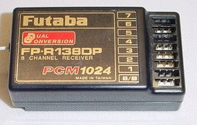 Futaba Receiver FP-R138DP 35 Mhz Dual Conversion  PCM1024 - SECOND HAND