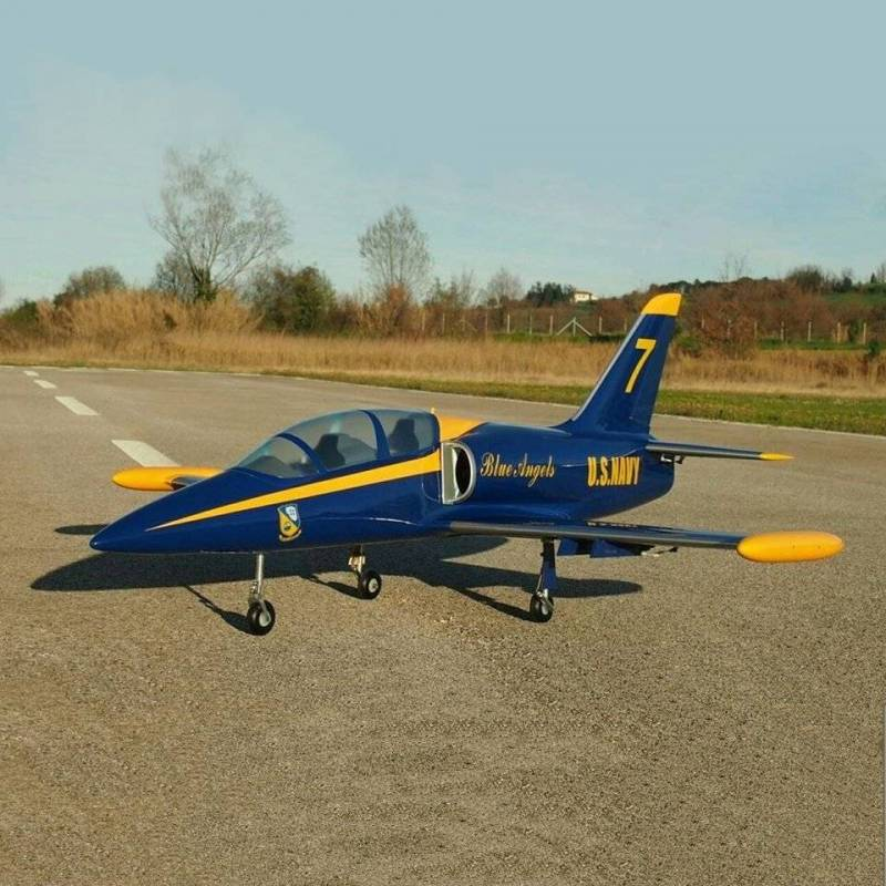 SebArt Mini Albatros L-39 Jet 1.43m ARF (Blue Angels)