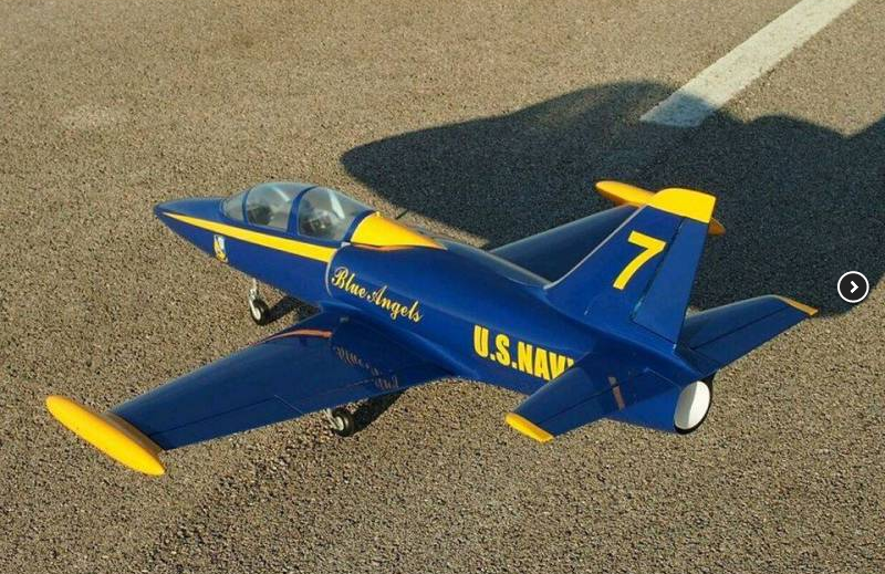 SebArt Mini Albatros L-39 Jet 1.43m ARF (Blue Angels)