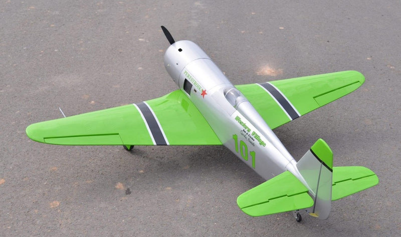 Seagull Reno YAK 11 Reno Racer (Perestroika) 1.8m - 35cc with Electric Retracts - Green / Chrome ARTF