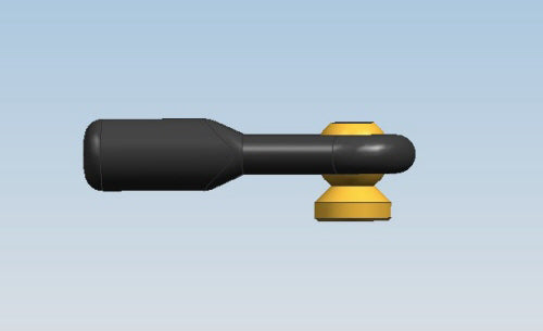 BS Ball Links 4-40 V1 - Brass