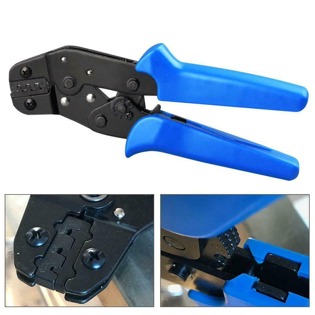 Extension Lead And Servo Plug Crimping Tool Red and black handle