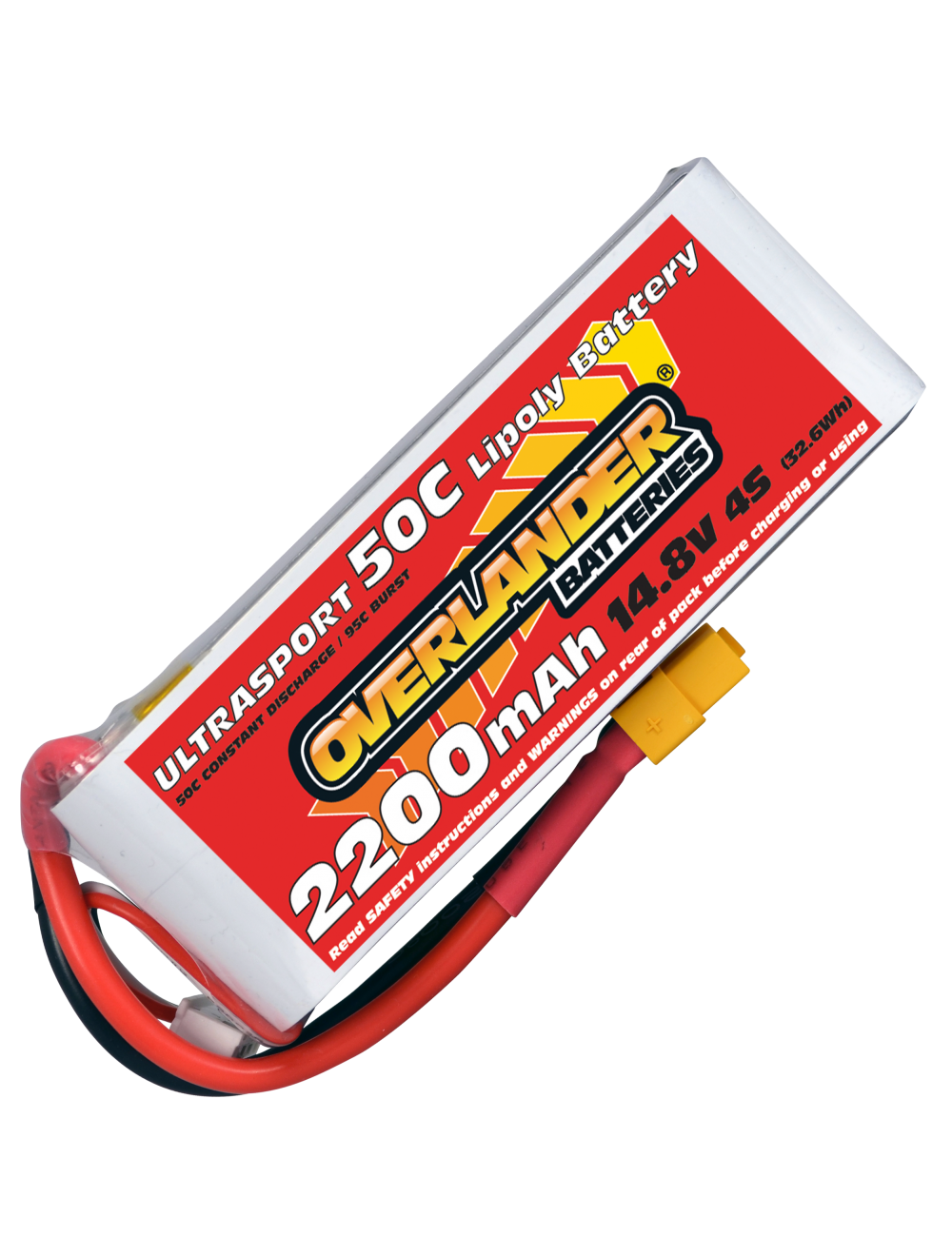 2200mAh 14.8V 4S 50C Ultrasport LiPo Battery - SECOND HAND