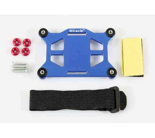 Miracle RC CDI & Receiver Shock-Absorbing Stand - Blue
