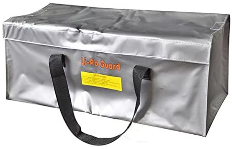 Lipo Guard Bag  Size: 250 x 250 x 640mm Extra Large
