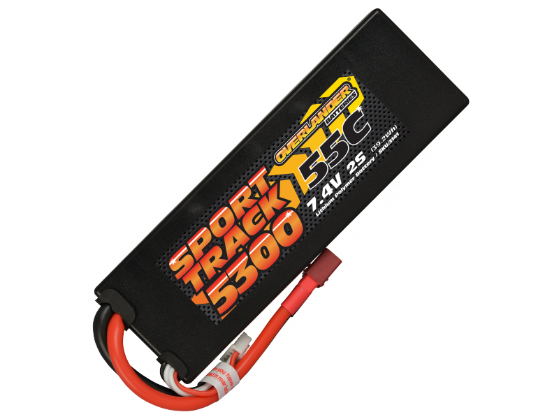 5300mAh 2s 55c Lipo Hard Case Battery Deans