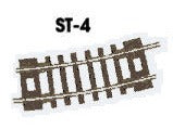 Peco Track ST-4 No.1 Radius Half Curve 228mm radius N Gauge