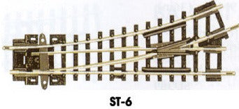 Peco track ST-6 Setrack Left Hand Point Insulfrog N Gauge