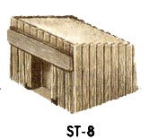 Peco ST-8 Buffer Stop sleeper built type N Gauge