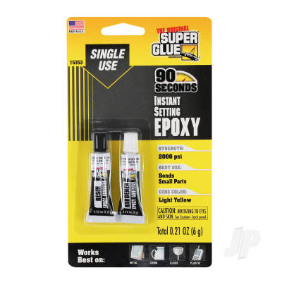 90 Second Instant Setting Single Use Epoxy (0.21oz 6g)