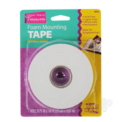 Foam Mounting Tape Double-Sided (.75in x 16ft)