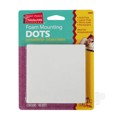 Foam Mounting DotsDouble-Sided 75in Diameter (48 Dots)