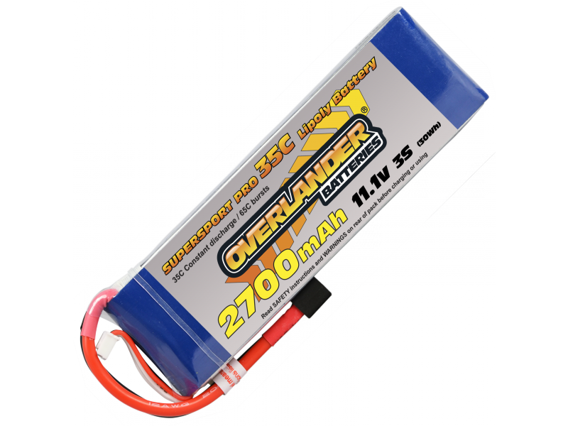 Supersport 2700mAh 3s 11.1v 30C