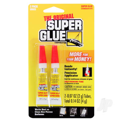 Super Glue 2-Pack (2x 0.07oz 2g)