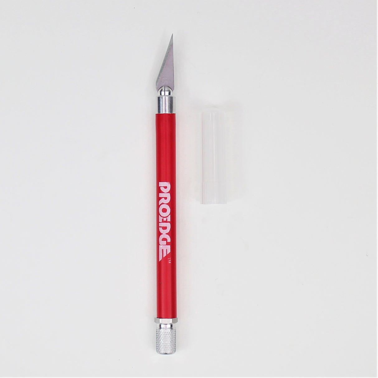 Pro-Grip Knife with Safety Cap #4 Red