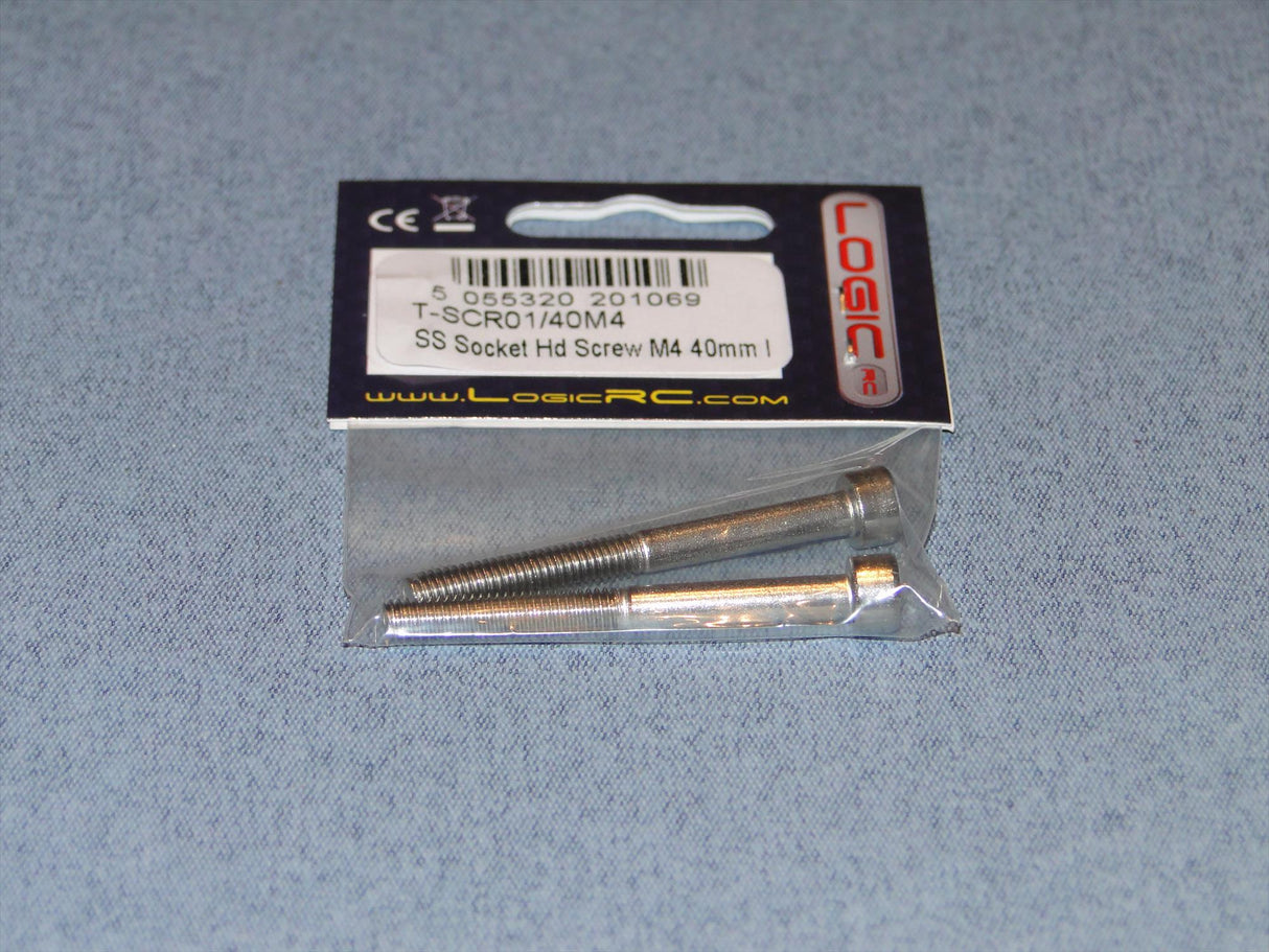 SS Socket Hd Screw M4 40mm Pk2