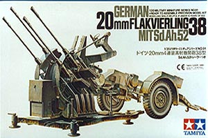 Tamiya 1/35 German 2cm Flakvierling 38 35091