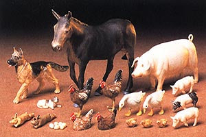 Tamiya 1/35 LIVESTOCK 35128