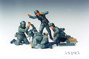 Tamiya 1/35 German Infantry Mortar Team 35193