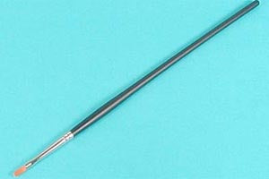 High Finish Flat Brush NO.0