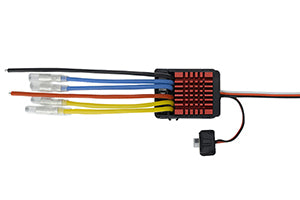 HOBBYWING QUICRUN 0880 DUAL MOTOR BRUSHED ESC (80A) WPROOF  Two Sets of Output Wires HW30120301