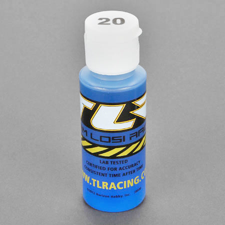 Silicone Shock Oil 20 weight 2 oz Bottle