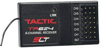 Tactic TR624 6 Channel 2.4Ghz SLT Reciever