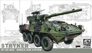 Plastic KitAFV Club M1128 Stryker MGS Mobile Gun System 1:35 scale 35128