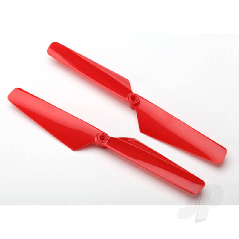 Rotor blade set red (2pcs) / 1.6x5mm BCS (2pcs)
