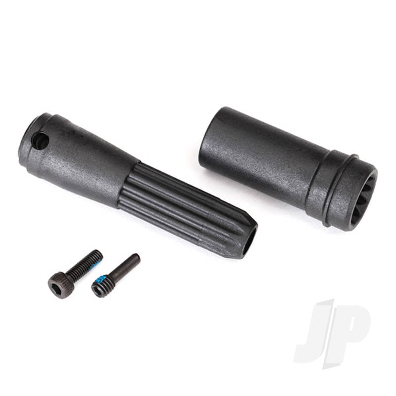 Traxxas Driveshafts center front / 4mm screw pin (1pc) / 3x10 CS (1pc)