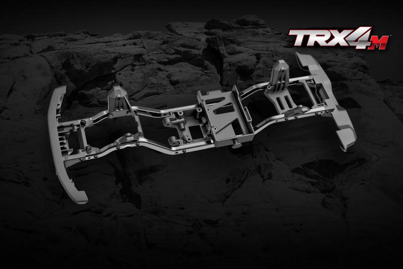 Traxxas TRX-4m Land Rover Defender 1:18 4X4 Electric Trail Crawler - Blue (+ TQ 2-ch/ ECM-2.5/ Titan 87T/750mAh 2-Cell LiPo/USB Charger)