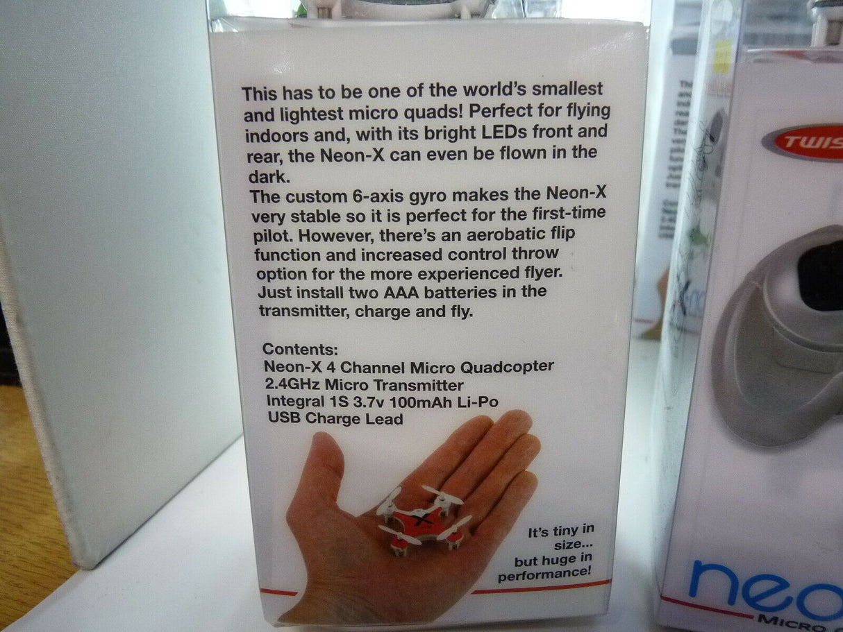 Twister Neon-X Quadcopter Drone Not working with controller 6600250 Qty x 10Pcs