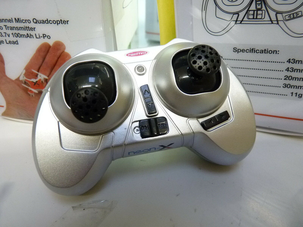 Twister Neon-X Quadcopter Drone Not working with controller 6600250 Qty x 10Pcs