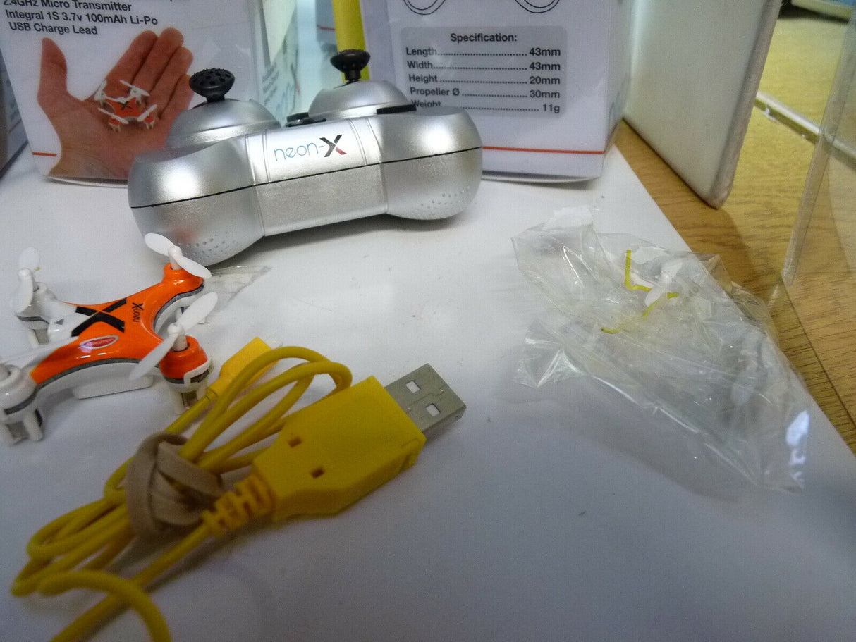 Twister Neon-X Quadcopter Drone Not working with controller 6600250 Qty x 10Pcs