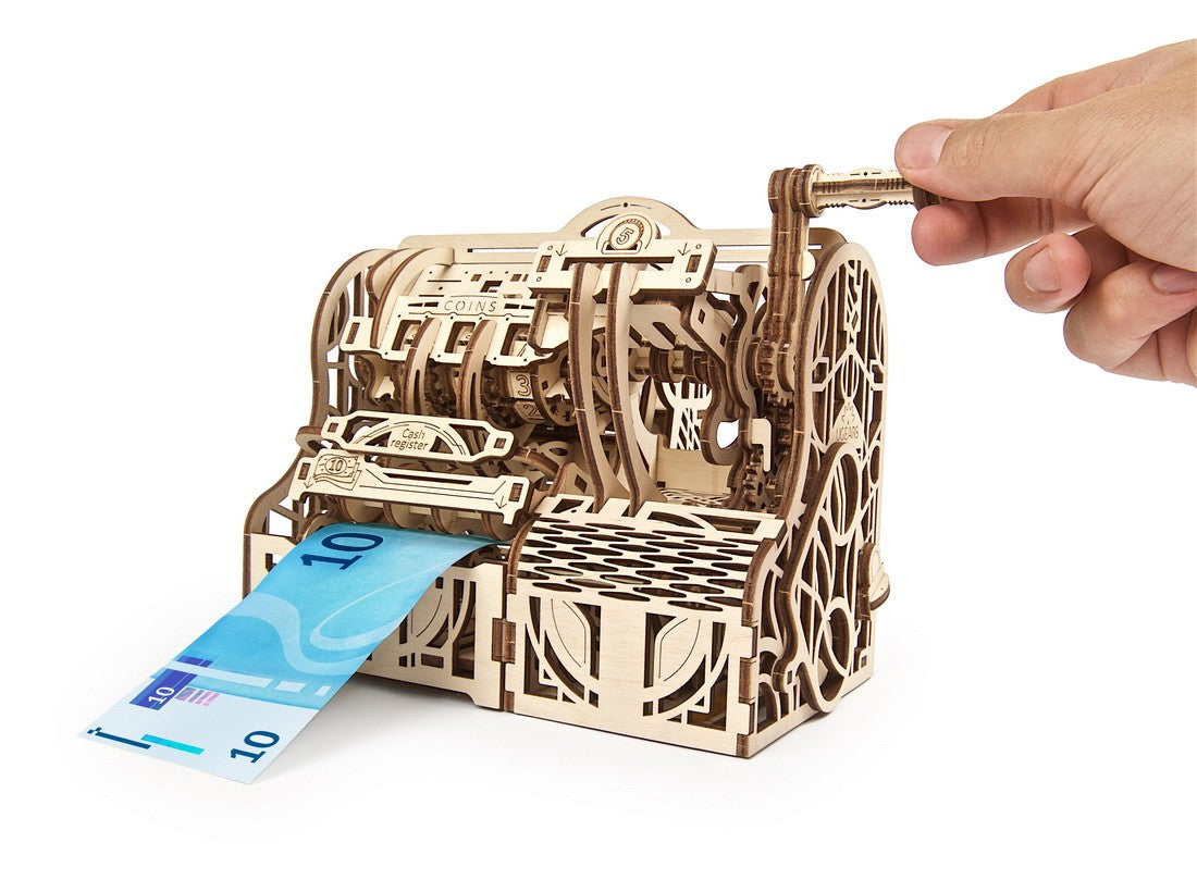 Ugears Model CASH REGISTER - Laser Cut 3D wood kit