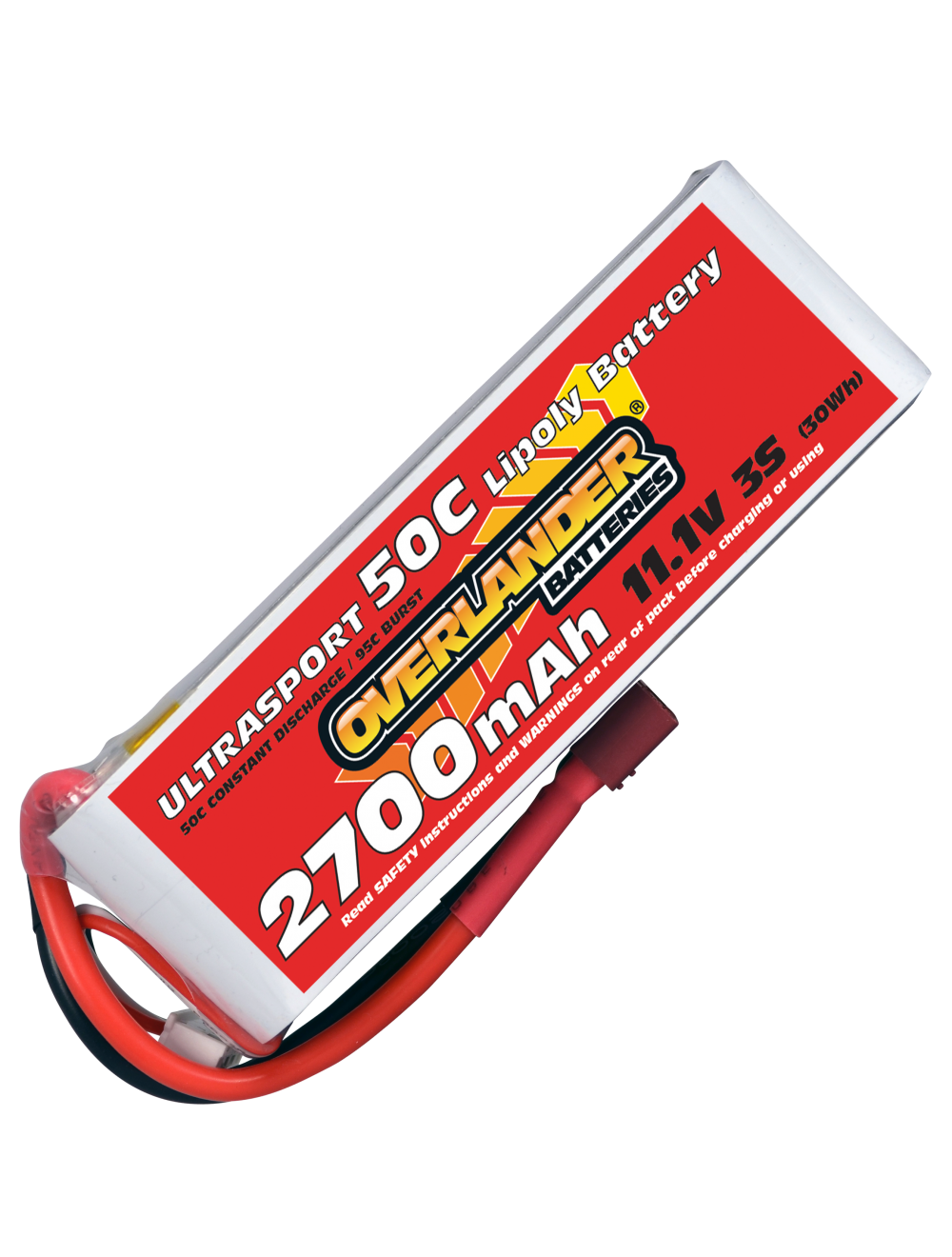 2700mAh 11.1V 3S 50C Ultrasport LiPo Battery
