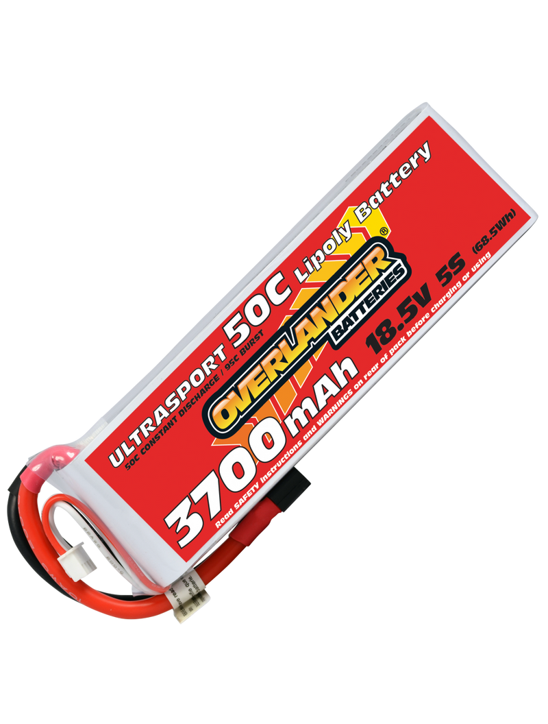 3700mAh 18.5V 5S 50C Ultrasport LiPo Battery