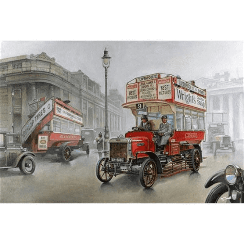 Plastic Kit Roden Type B Bus LGOC